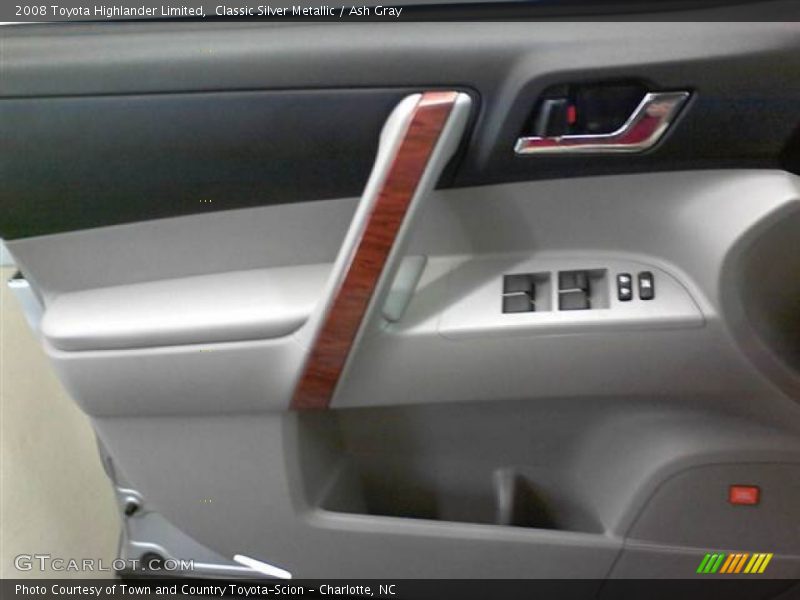 Classic Silver Metallic / Ash Gray 2008 Toyota Highlander Limited