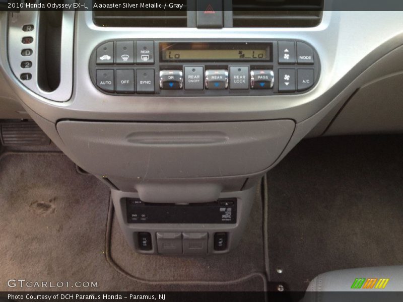 Alabaster Silver Metallic / Gray 2010 Honda Odyssey EX-L