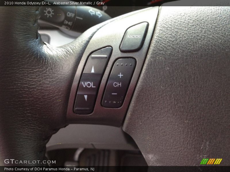 Alabaster Silver Metallic / Gray 2010 Honda Odyssey EX-L