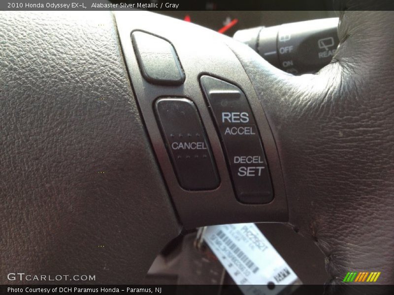 Alabaster Silver Metallic / Gray 2010 Honda Odyssey EX-L