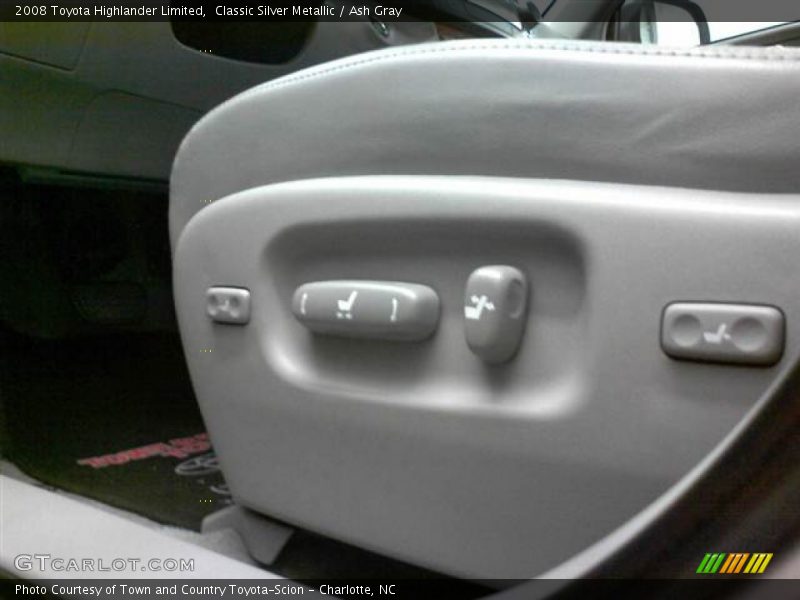 Classic Silver Metallic / Ash Gray 2008 Toyota Highlander Limited
