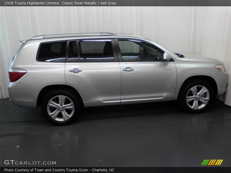 Classic Silver Metallic / Ash Gray 2008 Toyota Highlander Limited