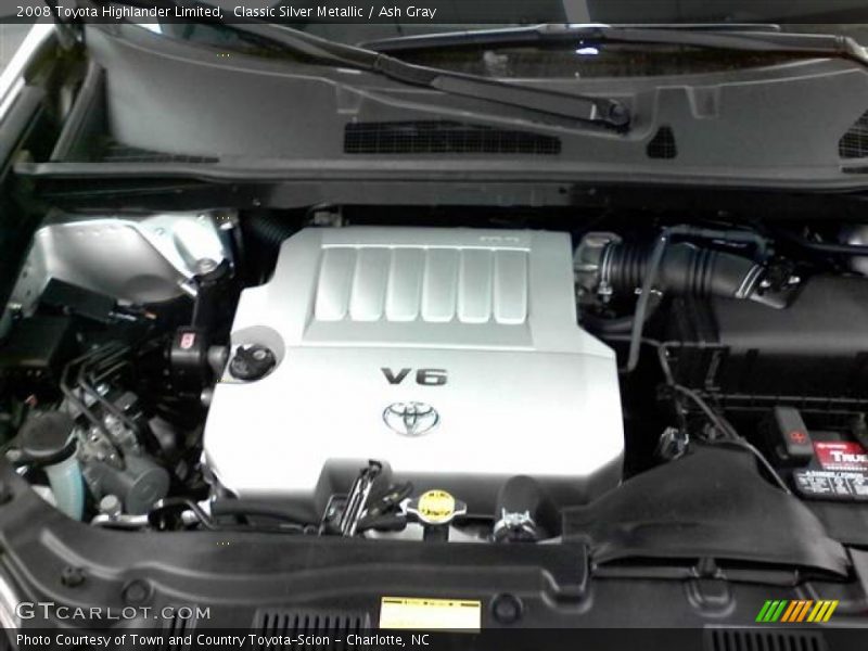 Classic Silver Metallic / Ash Gray 2008 Toyota Highlander Limited