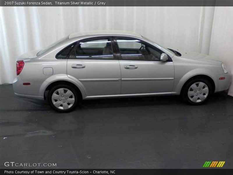 Titanium Silver Metallic / Grey 2007 Suzuki Forenza Sedan