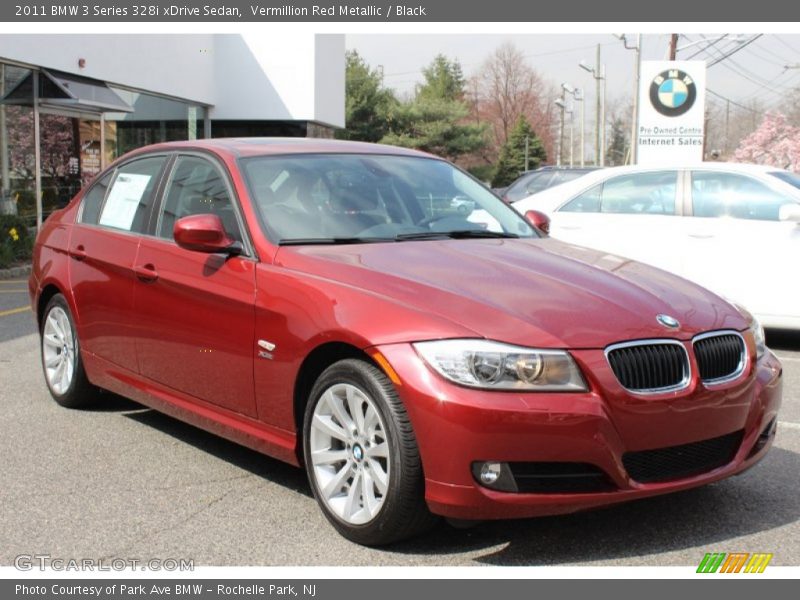 Vermillion Red Metallic / Black 2011 BMW 3 Series 328i xDrive Sedan