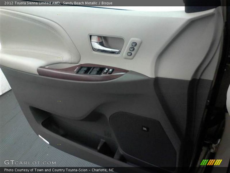 Sandy Beach Metallic / Bisque 2012 Toyota Sienna Limited AWD