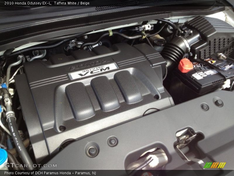  2010 Odyssey EX-L Engine - 3.5 Liter SOHC 24-Valve VTEC V6