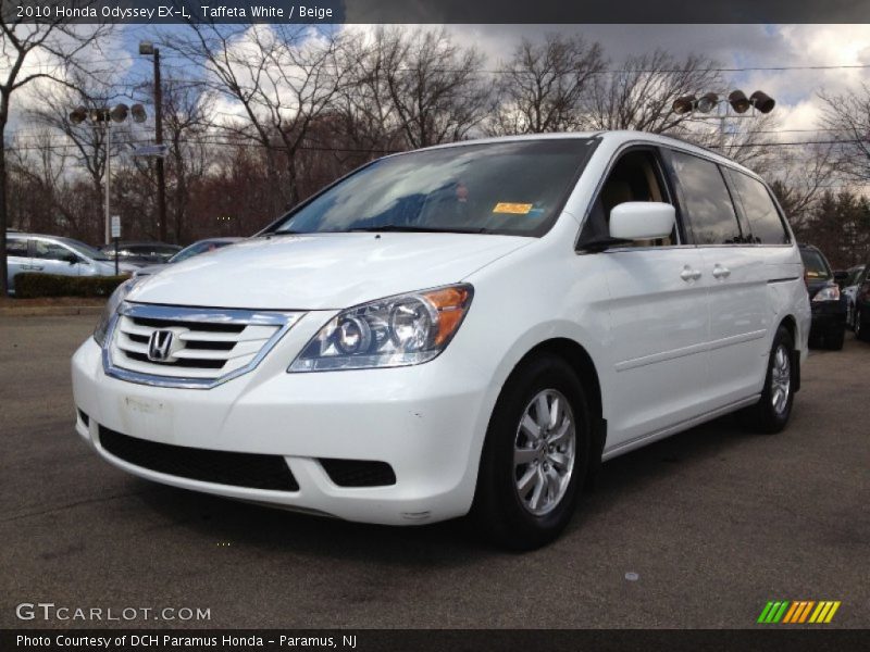 Front 3/4 View of 2010 Odyssey EX-L
