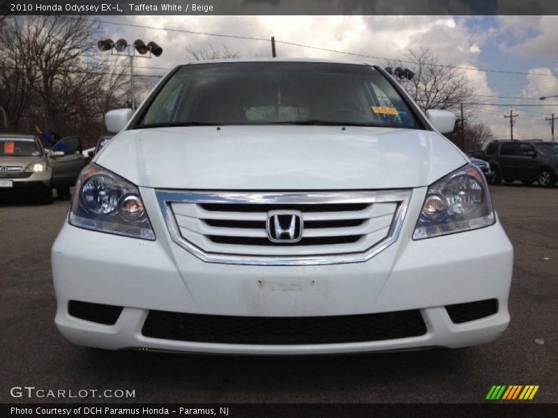 Taffeta White / Beige 2010 Honda Odyssey EX-L
