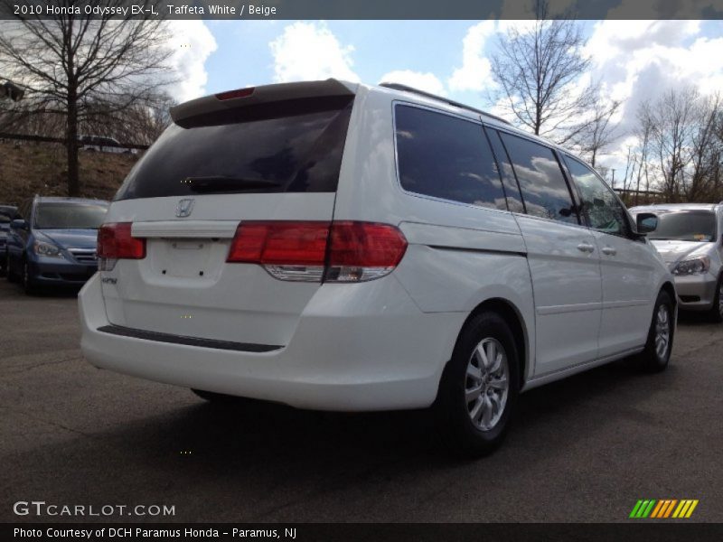 Taffeta White / Beige 2010 Honda Odyssey EX-L
