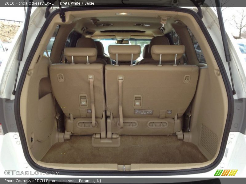 Taffeta White / Beige 2010 Honda Odyssey EX-L