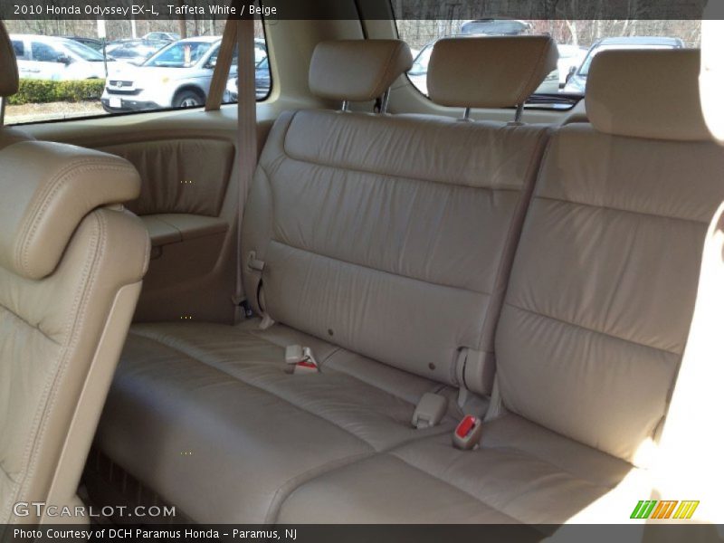 Taffeta White / Beige 2010 Honda Odyssey EX-L