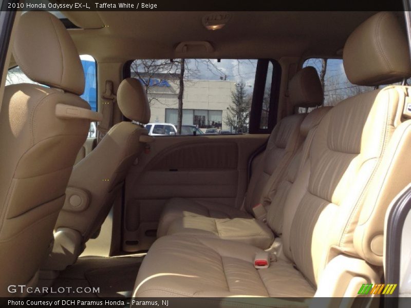 Taffeta White / Beige 2010 Honda Odyssey EX-L