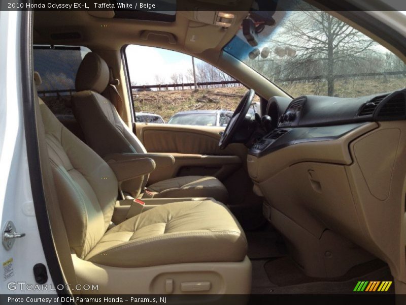 Taffeta White / Beige 2010 Honda Odyssey EX-L