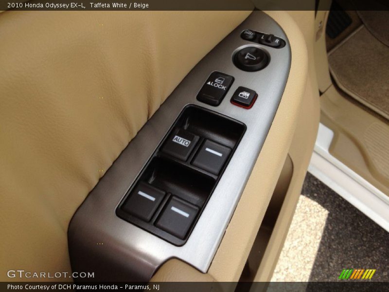 Taffeta White / Beige 2010 Honda Odyssey EX-L