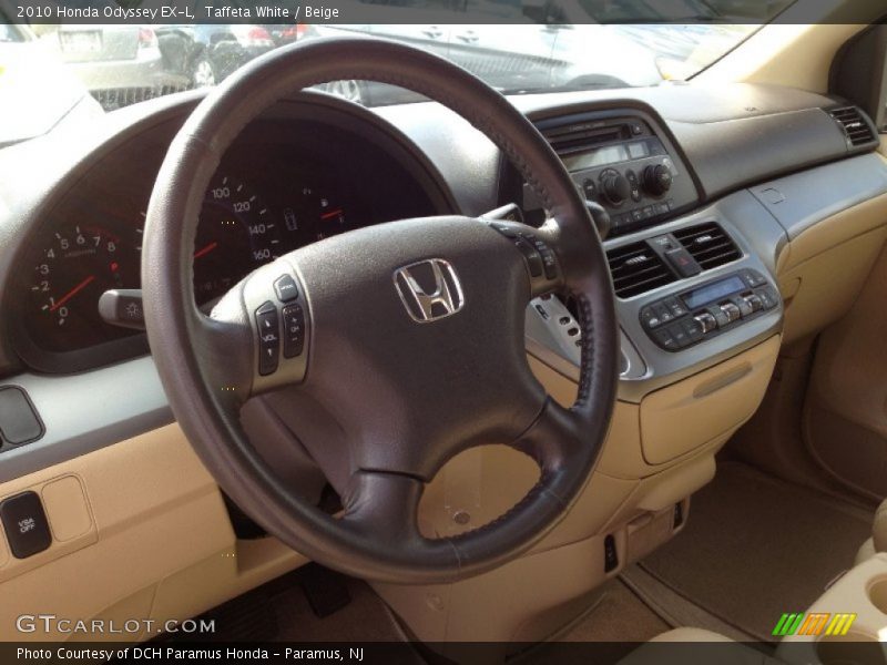  2010 Odyssey EX-L Steering Wheel