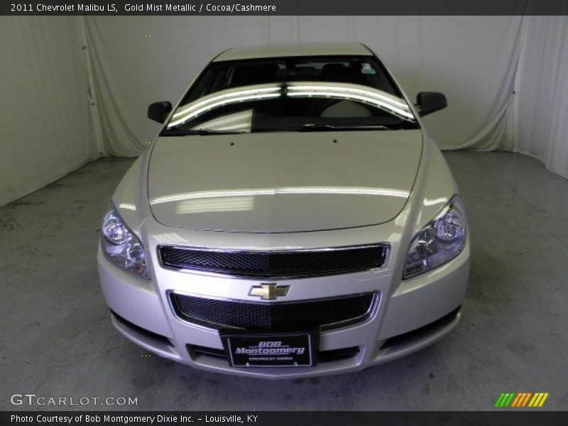Gold Mist Metallic / Cocoa/Cashmere 2011 Chevrolet Malibu LS