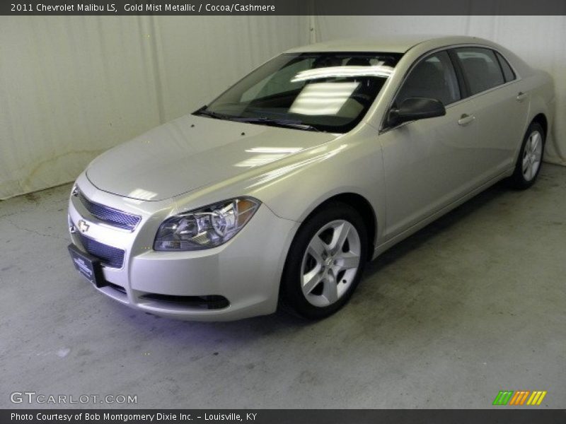 Gold Mist Metallic / Cocoa/Cashmere 2011 Chevrolet Malibu LS