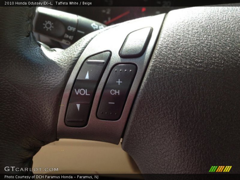 Taffeta White / Beige 2010 Honda Odyssey EX-L