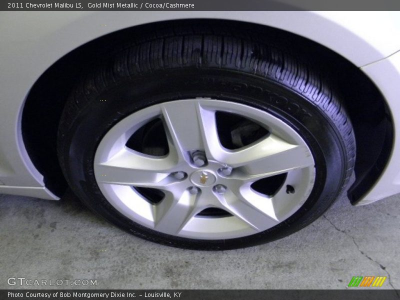 Gold Mist Metallic / Cocoa/Cashmere 2011 Chevrolet Malibu LS