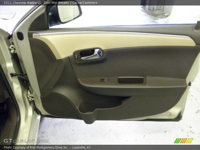 Gold Mist Metallic / Cocoa/Cashmere 2011 Chevrolet Malibu LS