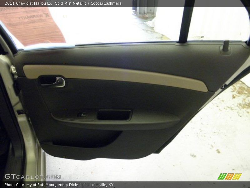 Gold Mist Metallic / Cocoa/Cashmere 2011 Chevrolet Malibu LS