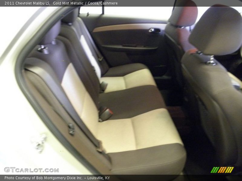 Gold Mist Metallic / Cocoa/Cashmere 2011 Chevrolet Malibu LS