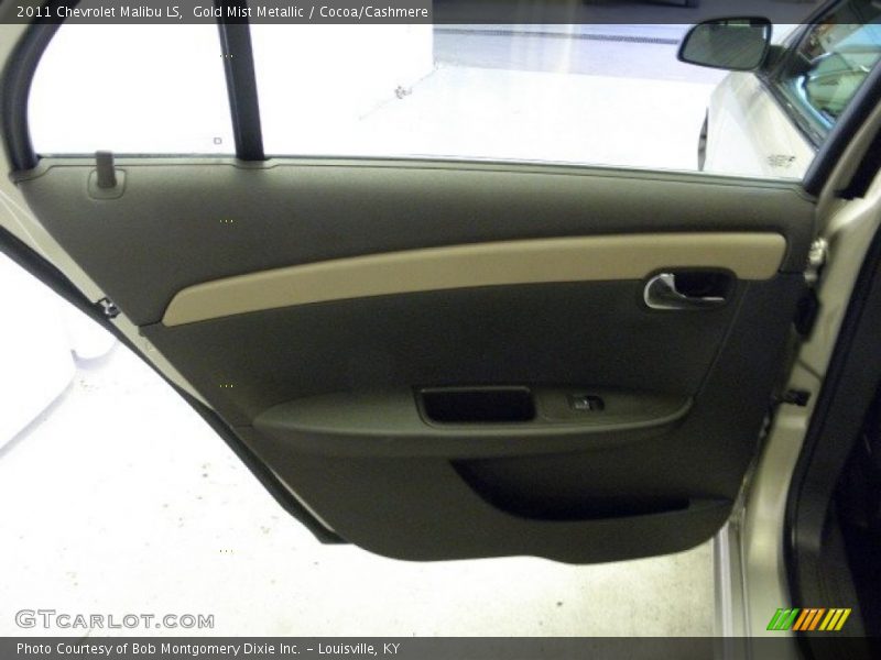 Gold Mist Metallic / Cocoa/Cashmere 2011 Chevrolet Malibu LS
