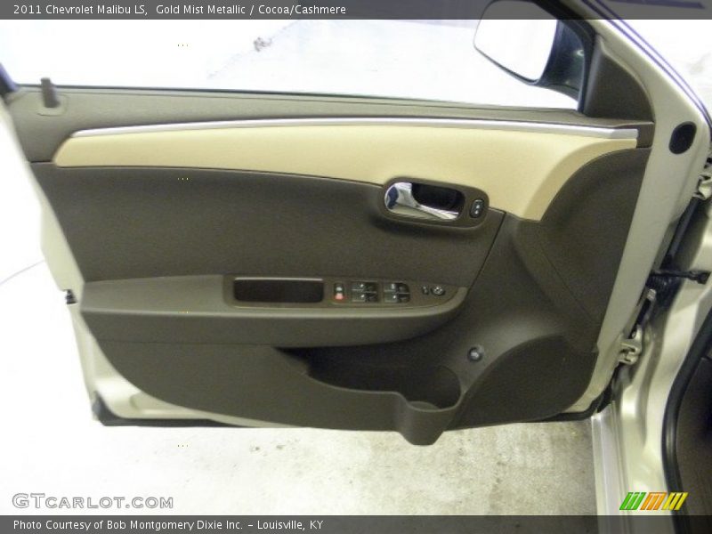 Gold Mist Metallic / Cocoa/Cashmere 2011 Chevrolet Malibu LS