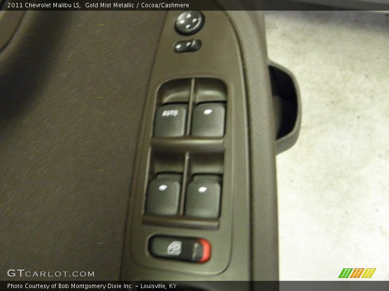 Gold Mist Metallic / Cocoa/Cashmere 2011 Chevrolet Malibu LS