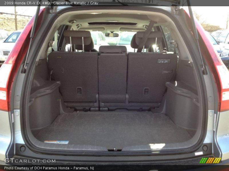 Glacier Blue Metallic / Gray 2009 Honda CR-V EX 4WD