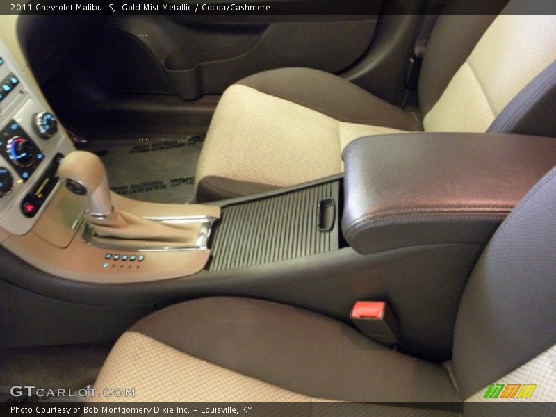 Gold Mist Metallic / Cocoa/Cashmere 2011 Chevrolet Malibu LS