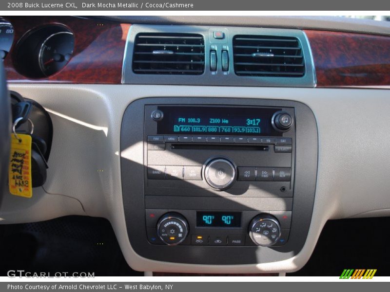 Dark Mocha Metallic / Cocoa/Cashmere 2008 Buick Lucerne CXL