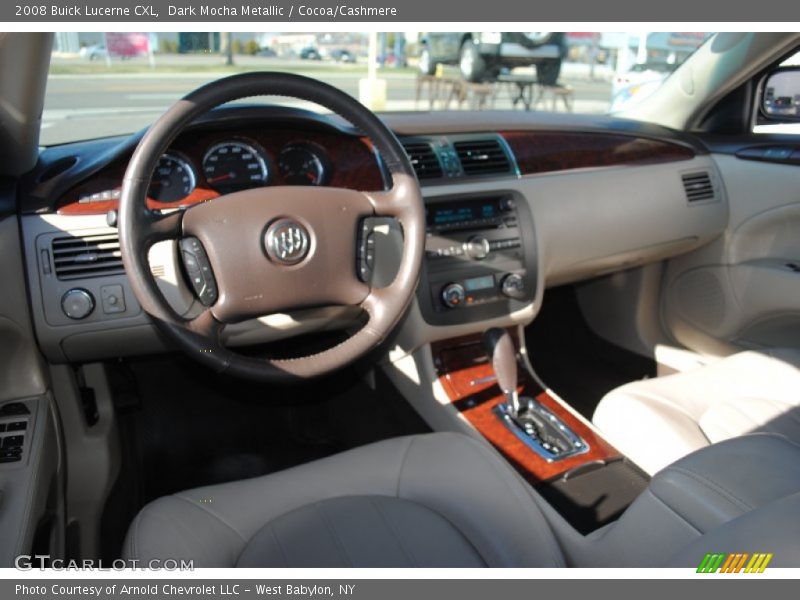 Dark Mocha Metallic / Cocoa/Cashmere 2008 Buick Lucerne CXL