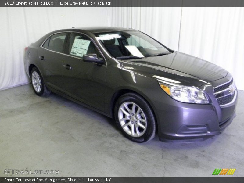 Taupe Gray Metallic / Jet Black 2013 Chevrolet Malibu ECO