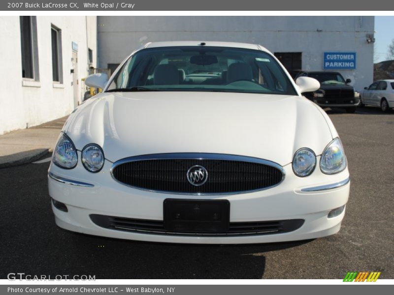 White Opal / Gray 2007 Buick LaCrosse CX