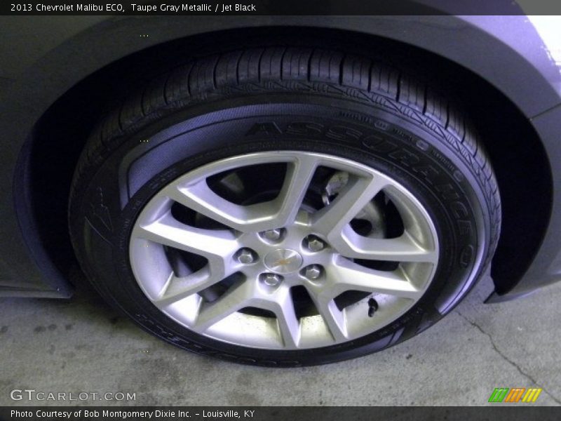 Taupe Gray Metallic / Jet Black 2013 Chevrolet Malibu ECO
