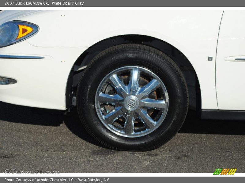 White Opal / Gray 2007 Buick LaCrosse CX