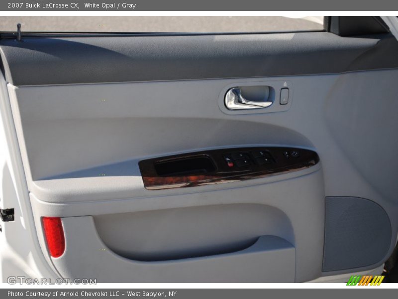 White Opal / Gray 2007 Buick LaCrosse CX