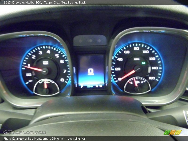 Taupe Gray Metallic / Jet Black 2013 Chevrolet Malibu ECO