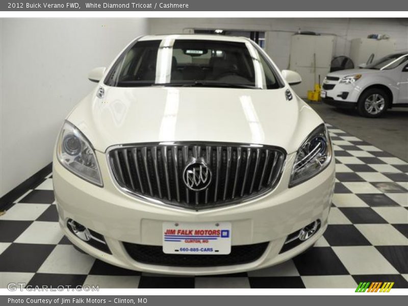 White Diamond Tricoat / Cashmere 2012 Buick Verano FWD