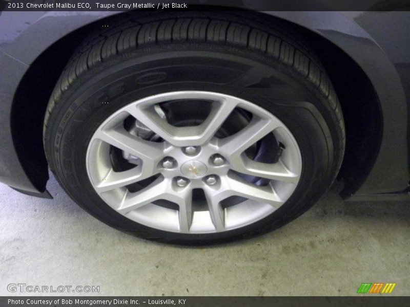 Taupe Gray Metallic / Jet Black 2013 Chevrolet Malibu ECO