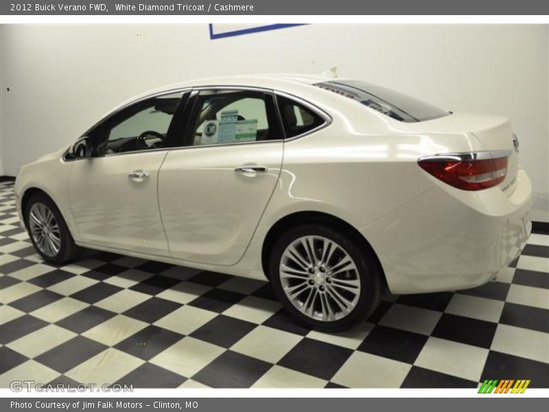 White Diamond Tricoat / Cashmere 2012 Buick Verano FWD