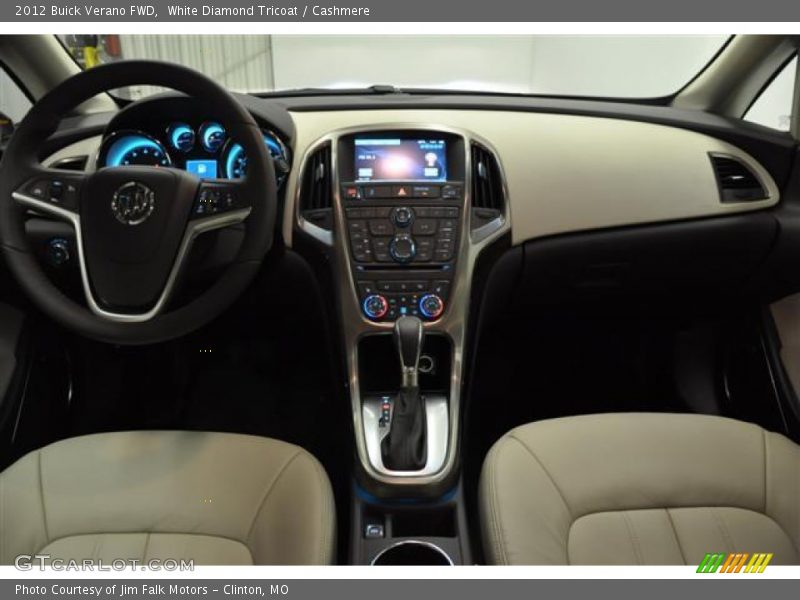 White Diamond Tricoat / Cashmere 2012 Buick Verano FWD