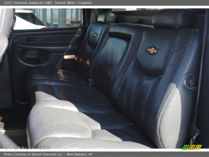 Summit White / Graphite 2002 Chevrolet Avalanche 4WD