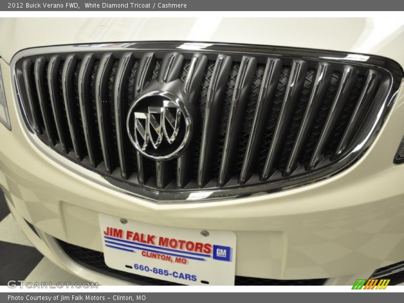 White Diamond Tricoat / Cashmere 2012 Buick Verano FWD
