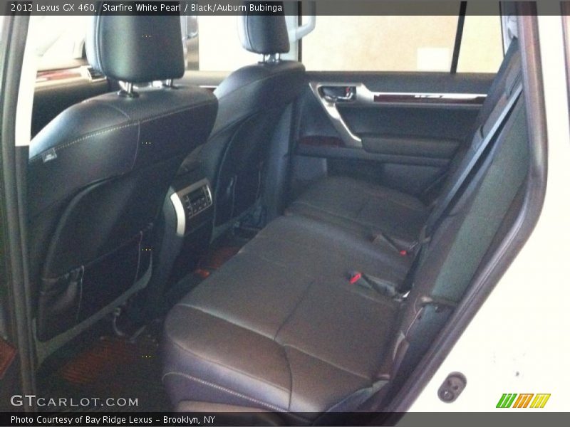 Starfire White Pearl / Black/Auburn Bubinga 2012 Lexus GX 460