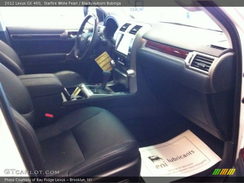 Starfire White Pearl / Black/Auburn Bubinga 2012 Lexus GX 460
