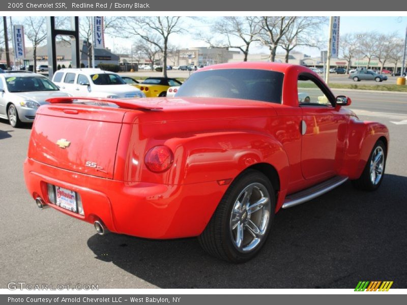 Redline Red / Ebony Black 2005 Chevrolet SSR