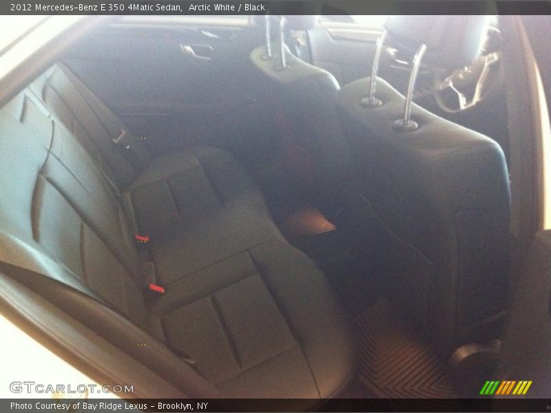 Arctic White / Black 2012 Mercedes-Benz E 350 4Matic Sedan